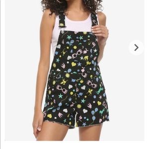 Hot Top Luna Lovegood Overall Shorts 4X
